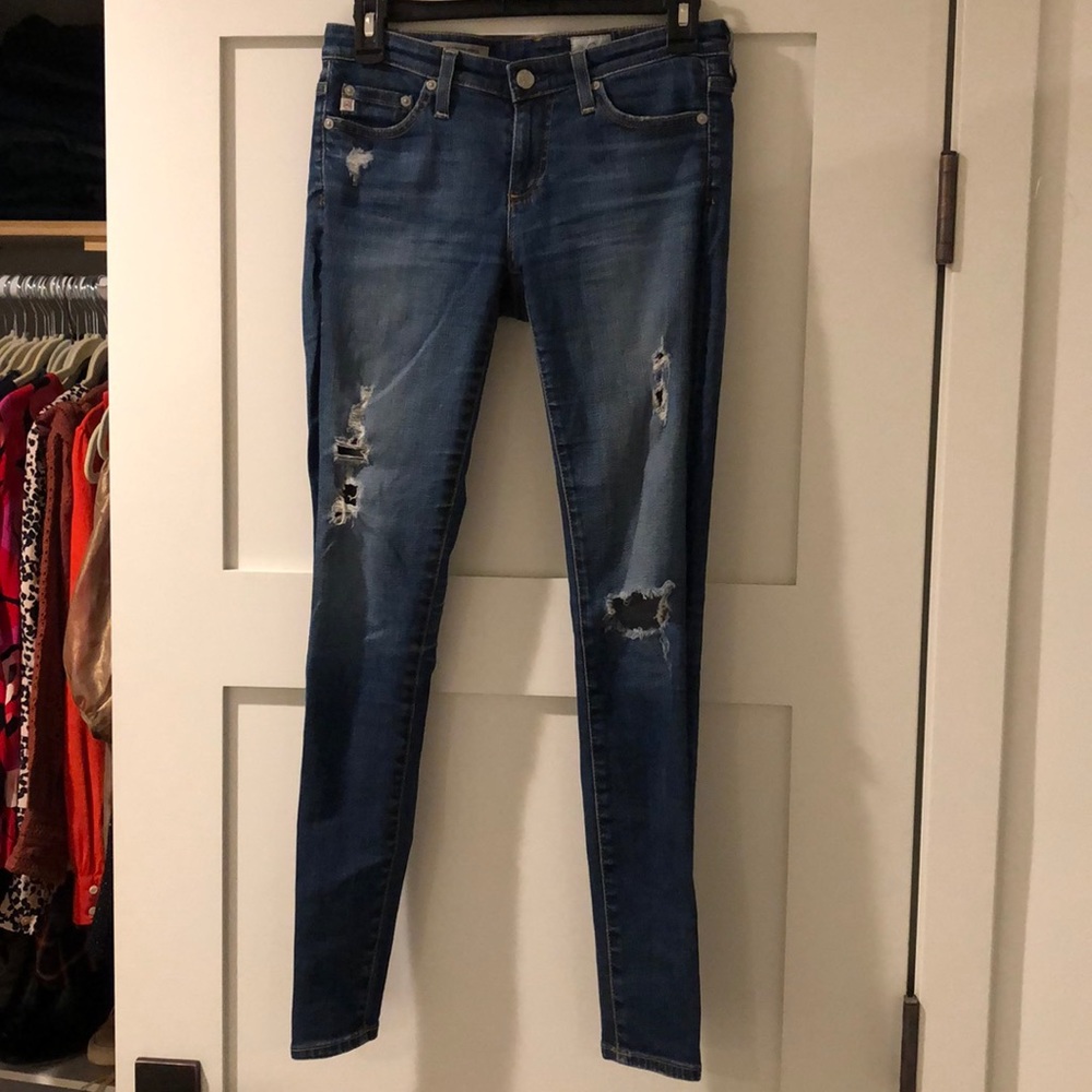 Ag jeans ankle skinny in 11 years swap meet